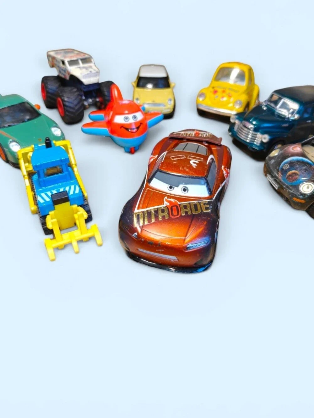 Lot of Mixed Toy Vehicles